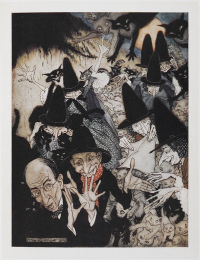Como iba a St. Ives de Arthur Rackham