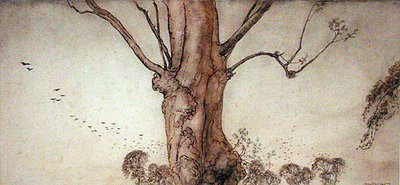 El árbol de Bárbara de Arthur Rackham