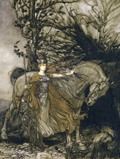 Brunilda de Arthur Rackham