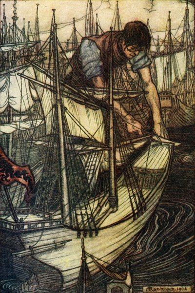 Los viajes de Gulliver de Jonathan Swift de Arthur Rackham