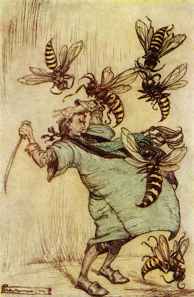 Los viajes de Gulliver de Jonathan Swift de Arthur Rackham