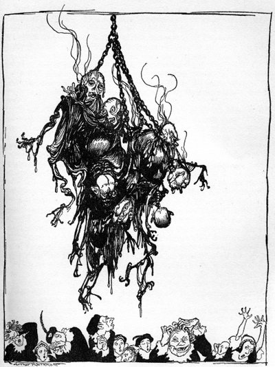Hop-Frog de Edgar Allan Poe de Arthur Rackham