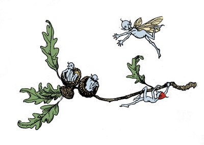 Ilustración de Arthur RACKHAM (1867-1939) para El sueño de una noche de verano de William SHAKESPEARE de Arthur Rackham