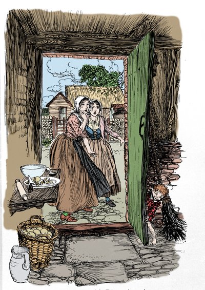 Ilustración de Arthur Rackham para El sueño de una noche de verano de William Shakespeare de Arthur Rackham