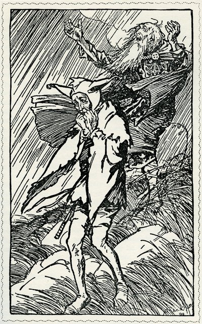 El Rey Lear de Arthur Rackham
