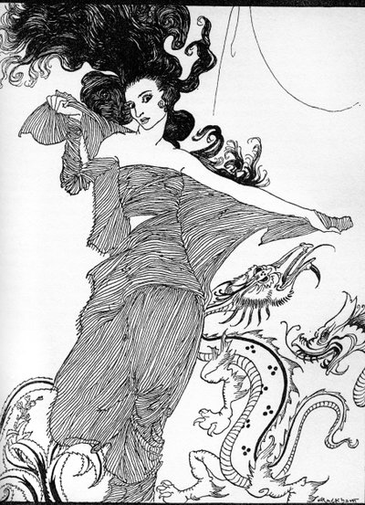 Ligeia de Edgar Allan Poe de Arthur Rackham