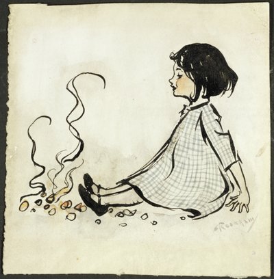 Pequeña Polly Flinders de Arthur Rackham