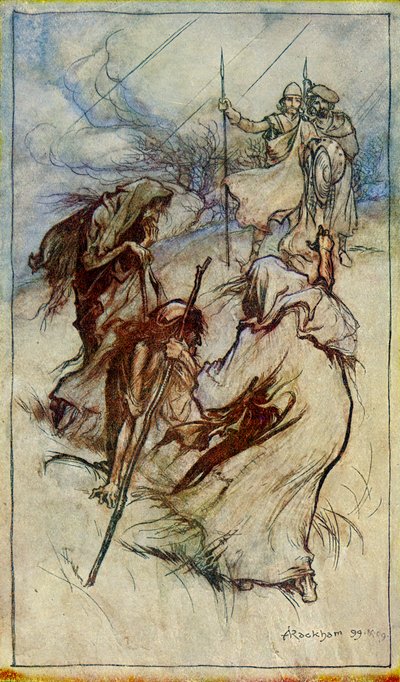 Macbeth de William Shakespeare de Arthur Rackham