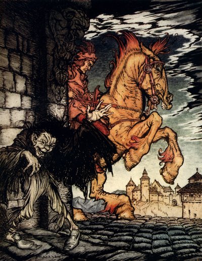 Metzengerstein de Edgar Allan Poe de Arthur Rackham