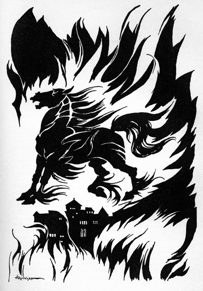 Metzengerstein de Edgar Allan Poe de Arthur Rackham