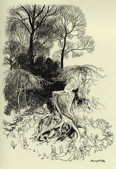 Peter Pan y las Hadas de Arthur Rackham