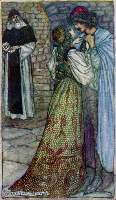 Romeo y Julieta de William Shakespeare de Arthur Rackham