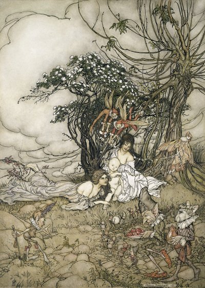 El cambiante, 1905 de Arthur Rackham
