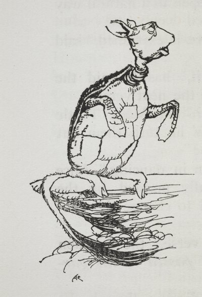 La Falsa Tortuga de Arthur Rackham