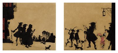 Die Verkündigung [aus Aschenputtel] de Arthur Rackham