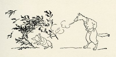 Los tres cerditos de Arthur Rackham
