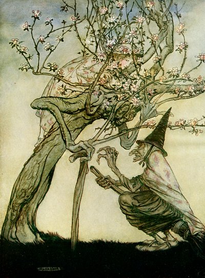 Las dos hermanas de Arthur Rackham