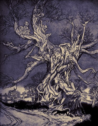 La leyenda de Sleepy Hollow de Arthur Rackham