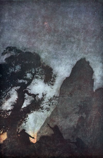 Las tres Nornas de Arthur Rackham