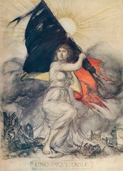 Inconquistable, c1914 de Arthur Rackham