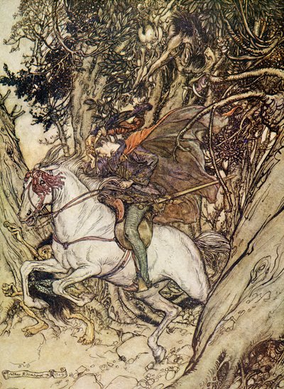 Undine de Friedrich de la Motte Fouqué de Arthur Rackham