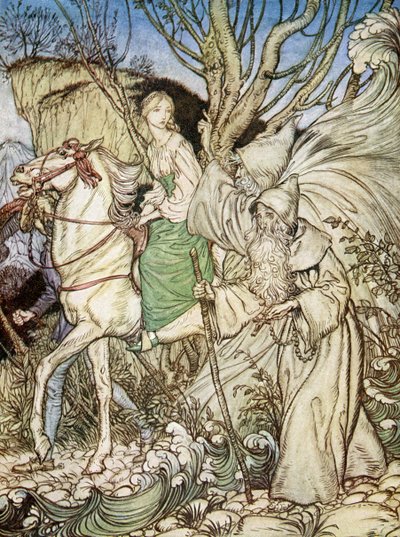 Undine de Friedrich de la Motte Fouqué de Arthur Rackham