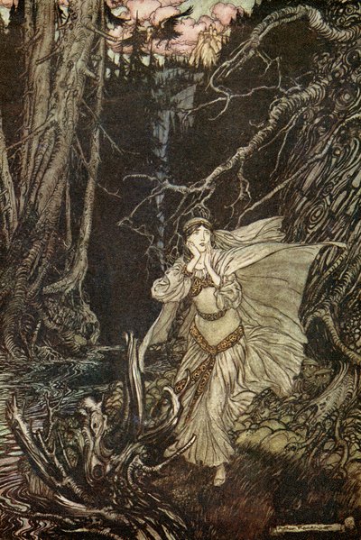 Undine de Friedrich de la Motte Fouqué de Arthur Rackham