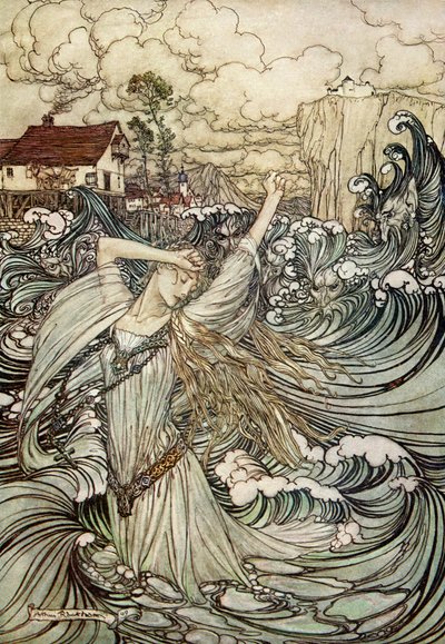 Undine de Friedrich de la Motte Fouqué de Arthur Rackham