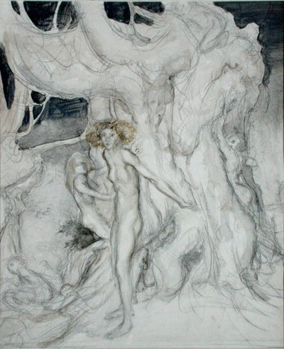 Ninfas del bosque de Arthur Rackham