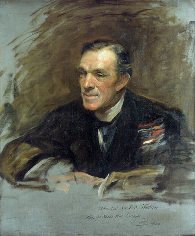 Retrato del Almirante de la Flota Sir Frederick Doveton Sturdee de Arthur Stockdale Cope