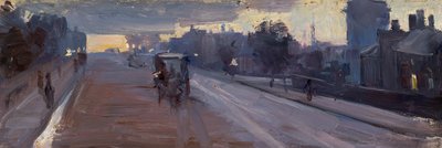 Hoddle St., 10 p.m de Arthur Streeton