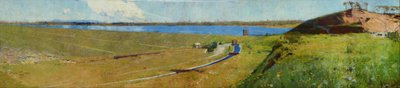 Embalse de Prospect de Arthur Streeton