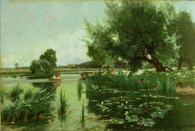 Verano, una de las cuatro estaciones (detalle) de Arthur Walker Redgate