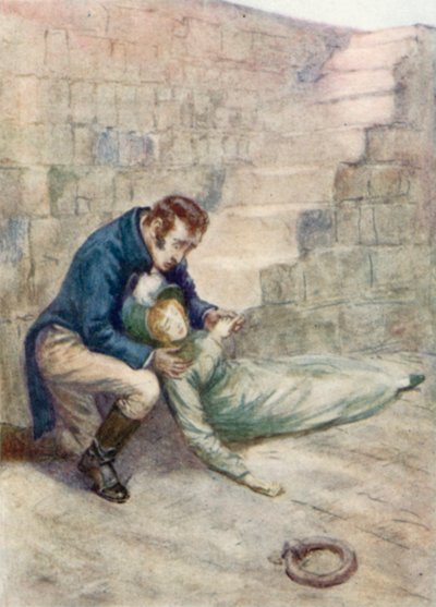 Ilustración de Persuasión de Jane Austen de Arthur Wallis Mills
