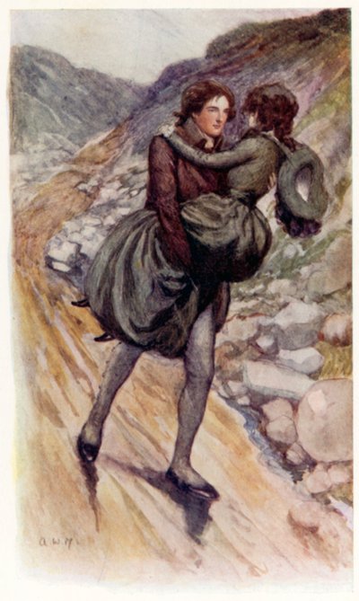 Ilustración para Orgullo y Prejuicio de Jane Austen de Arthur Wallis Mills