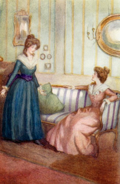 Ilustración de Orgullo y prejuicio de Jane Austen de Arthur Wallis Mills