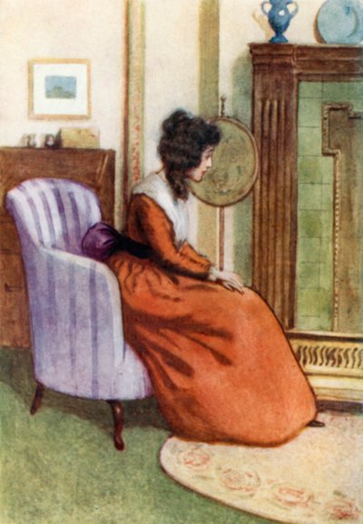 Ilustración para Sentido y sensibilidad de Jane Austen de Arthur Wallis Mills