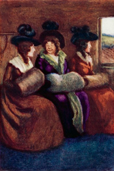 Ilustración para Sentido y sensibilidad de Jane Austen de Arthur Wallis Mills