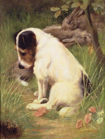 Después de un duro día de caza de Arthur Wardle