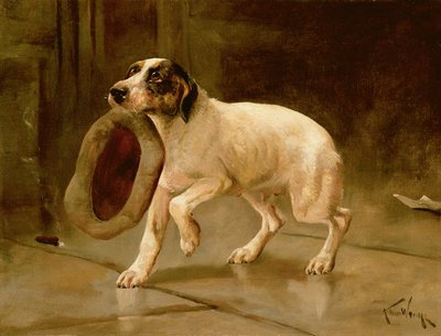 Sombrero del maestro (óleo sobre lienzo) de Arthur Wardle