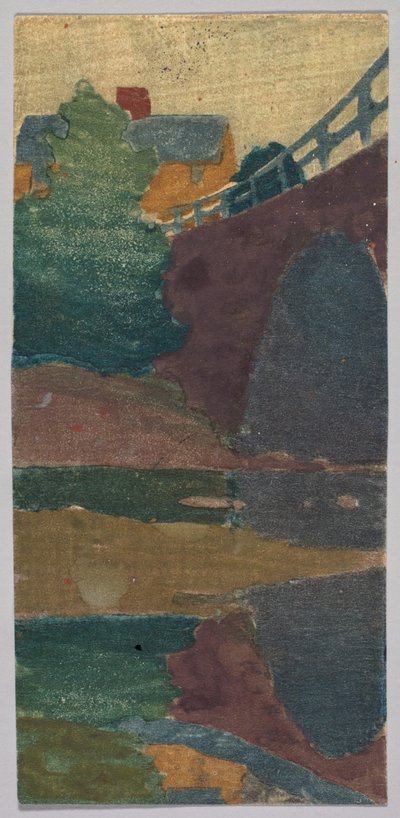 El Puente Viejo o Puente de Ipswich de Arthur Wesley Dow