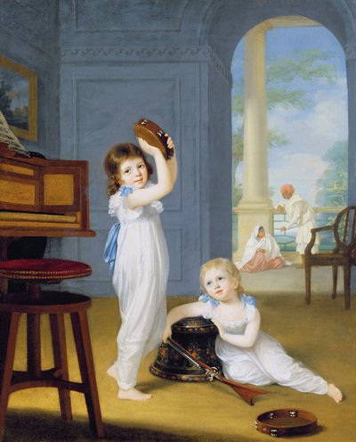 Emily y George Mason, c.1794-95 de Arthur William Devis