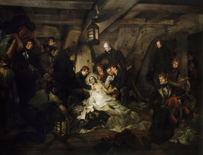 La muerte de Nelson, 21 de octubre de 1805 de Arthur William Devis