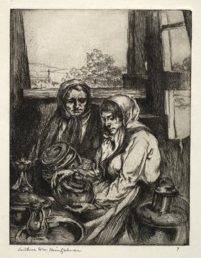 Latón viejo de Arthur William Heintzelman