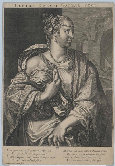 Siglo I d.C. Aemilia Lepida de Artist Unknown