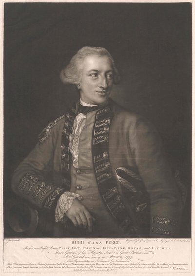 2º Duque de Northumberland Percy de Artist Unknown