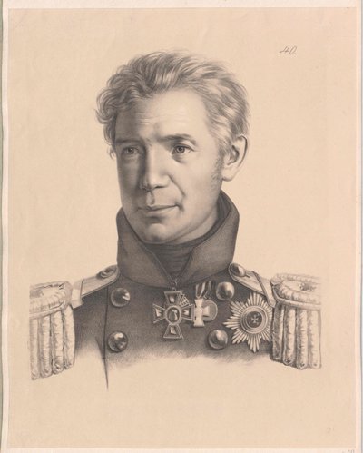 Adam Johann von Krusenstern de Artist Unknown
