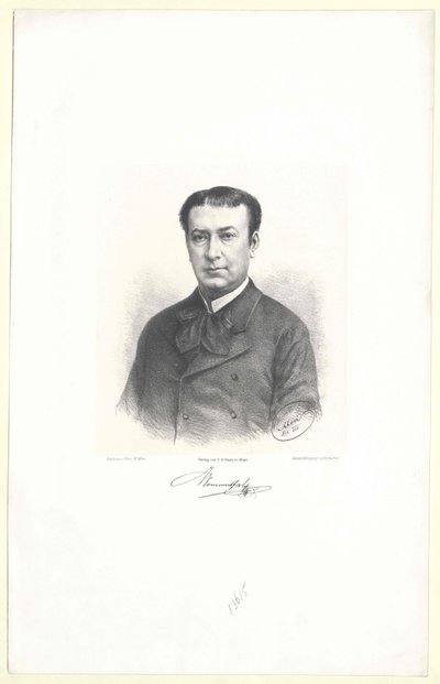Adolf von Sonnenthal de Artist Unknown