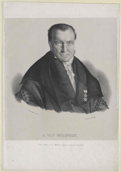 Adriaan van Solingen (imprimir) de Artist Unknown