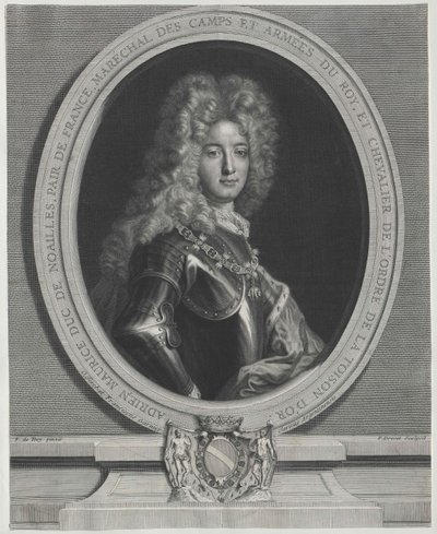 Adrien Maurice Conde de Ayan Duque de Noailles de Artist Unknown